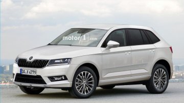 Next-gen 2018 Skoda Yeti - Rendering