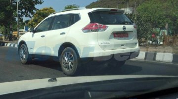 Nissan X-Trail Hybrid spied in Chennai