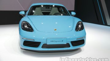 Porsche 718 Cayman at Auto China 2016