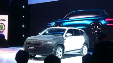 India-bound Skoda A-Plus (Kodiaq) prototype revealed
