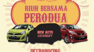 2016 Perodua Myvi 1.5L (facelift) to be revealed on May 7