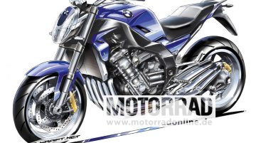 BMW working on 6-cylinder 160 PS superbike - Rendering