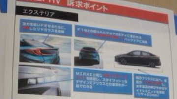 First brochure scans of the JDM Toyota Prius PHV (Toyota Prius Prime) surface