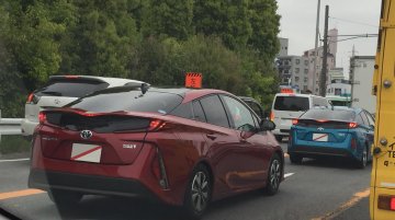 Toyota Prius Prime (Toyota Prius PHV) spotted in the wild in Japan