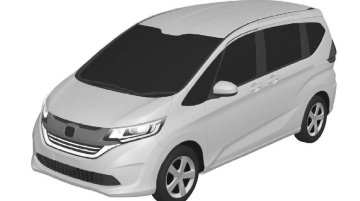 2016 Honda Freed MPV's patent design leaked