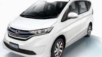 2016 Honda Freed rendered based on patent leak