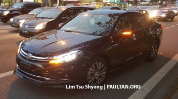 2016 Proton Perdana spied near a dealership