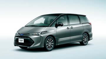 2016 Toyota Estima (facelift) unveiled in Japan