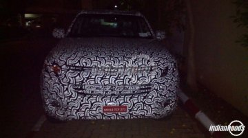 2017 Chevrolet Trailblazer (facelift) spied in India for the first time