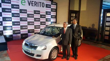 Mahindra e-Verito launched at INR 9.50 Lakhs