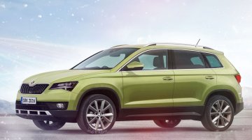 Skoda compact SUV (Next-gen Skoda Yeti) - Rendering