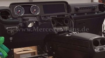 2017 Mercedes G-Class's interior leaked