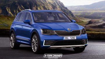 2017 Skoda Yeti - Rendering