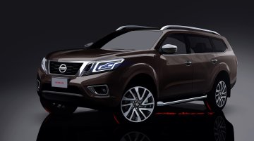 Nissan Navara-based SUV - Rendering