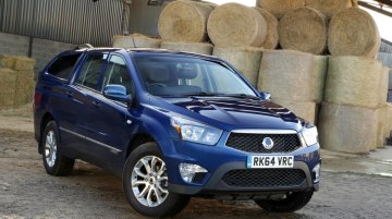 Pickup variant of the Rexton 'Ssangyong Q200' to launch in 2018