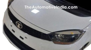 Tata Kite 5 compact sedan shows its production front-end, interior