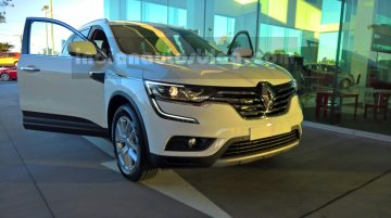 India-bound 2016 Renault Koleos seen in Australia