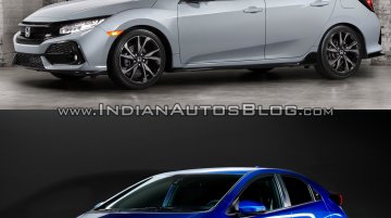 2017 Honda Civic Hatchback vs. 2015 Honda Civic Hatchback