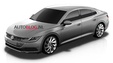 2017 VW CC's exterior leaked
