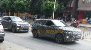 Jeep 551 (Jeep C-SUV) spied testing in China