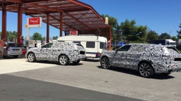 Range Rover Coupe spied showing sporty roofline