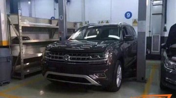 VW Teramont SUV spied inside and out sans camouflage