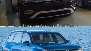 VW Teramont vs. VW CrossBlue concept