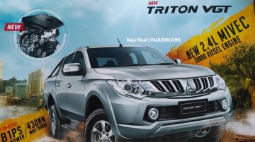 2016 Mitsubishi Triton's brochure leaked - Report