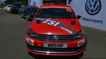 2016 VW Vento Cup race car