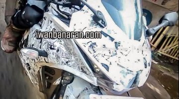 Gixxer SF-inspired 2017 Suzuki GSX150R spied in Indonesia