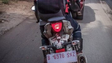 Gixxer SF-inspired 2017 Suzuki GSX150R shows its taillight design