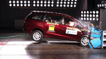 Indian spec Honda Mobilio gets 3-star safety rating from Global NCAP