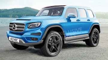 MFA2-based Mercedes GLB SUV coming to 2019 - Report