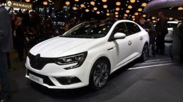 India-bound Renault Megane Grand Coupe - In 6 Live Images