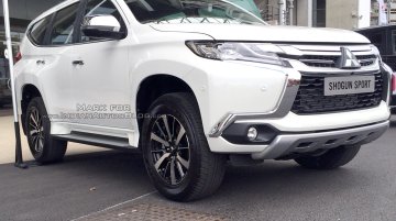 2017 Mitsubishi Shogun Sport - Image Gallery (Spy Shots)