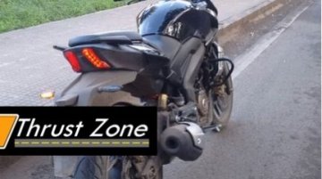 Bajaj Kratos VS400 shows its Pulsar-inspired LED taillights in new spyshots