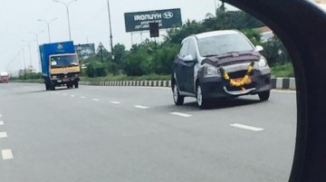 Hyundai Grand i10 (facelift) - Spyshot Gallery