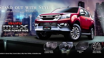 Isuzu mu-X limited edition