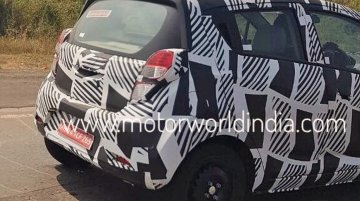 2017 Chevrolet Beat rear spied up close, taillamps revealed