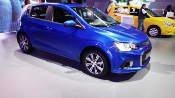 Chevrolet Sonic at 2016 Bogota Auto Show