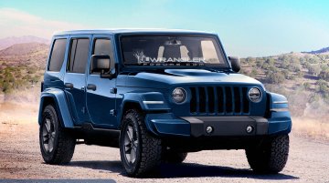 2018 Jeep Wranger, Jeep Wrangler Pickup rendered