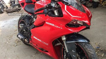 Vietnamese customizer turns the Benelli TNT 300 into a Ducati Panigale