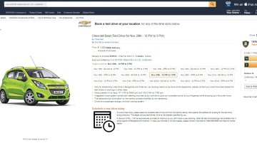 Chevrolet partners with Amazon.in for booking experiential drives online*