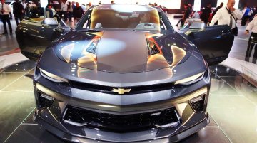 Chevrolet Camaro showcased at 2016 Bogota Auto Show