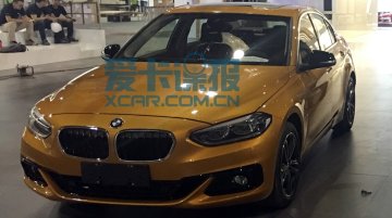 China-made BMW 1 Series sedan photographed from all angles