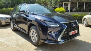 IAB reader spots the Lexus RX450h India, will launch in early 2017