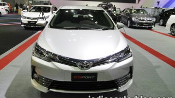 Toyota Corolla ESport at Thai Motor Expo
