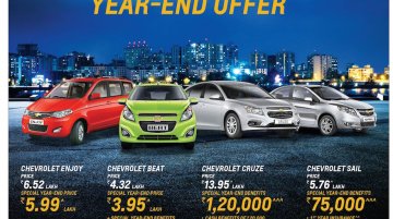 Chevrolet India's year-end campaign goes live today*