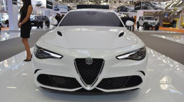 Alfa Romeo Giulia at the 2016 Bologna Motor Show