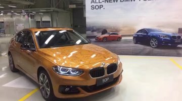 Production of the BMW 1 Series Sedan begins in China